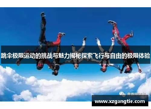 跳伞极限运动的挑战与魅力揭秘探索飞行与自由的极限体验